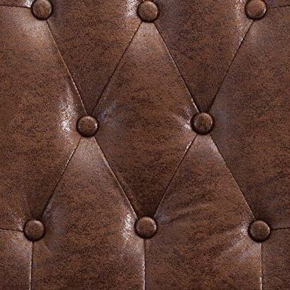 mcc direct Set of 2 Linen Fabric Dining Chairs Roll Top Scroll High Back For Home & Commercial Restaurants