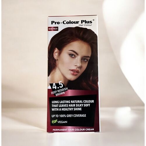Pro-colour Plus Permanent Hair Colour Cream - Deep Reddish Brown (4.5)