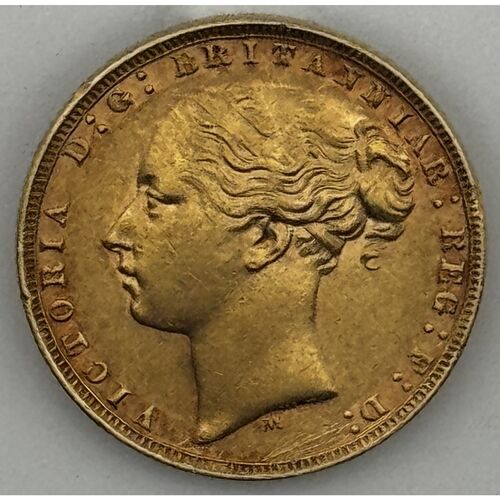 1873 Queen Victoria full gold sovereign