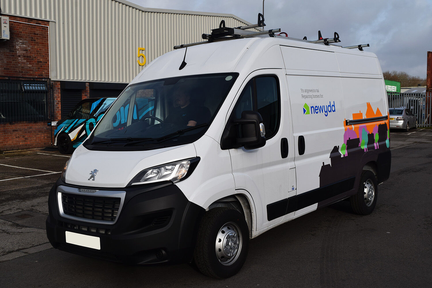 Newydd - 2x Peugeot Boxer