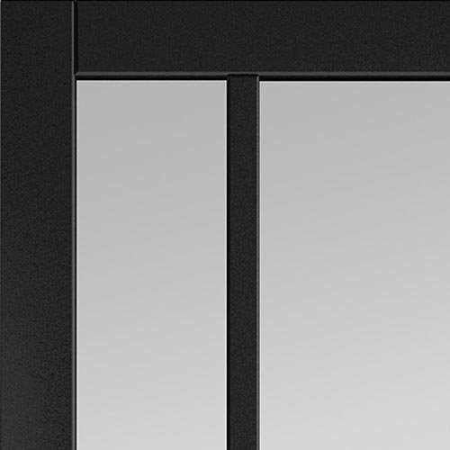 City Black Pocket Door