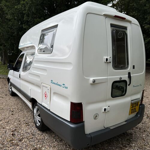 1998 Romahome Duo Citroen Berlingo 1.9D Motorhome Camper Van 2 Berth