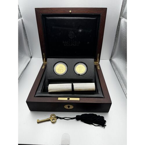 2015 East India Company Mohur and Guinea Gold 2-Coin Set