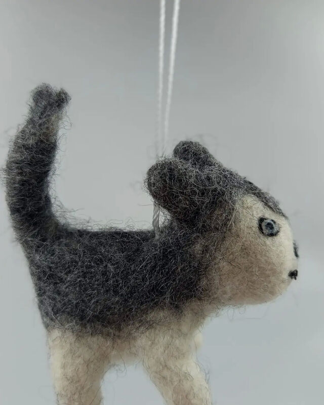 Siberian Husky Dog Keyring/ Ornaments