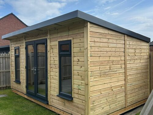 16x10 Pent Summer House