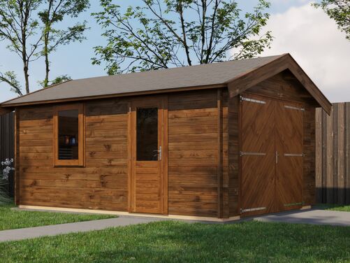 350cm x 500cm Garage