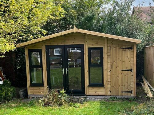 #PVC020 14x10 Apex Summer House