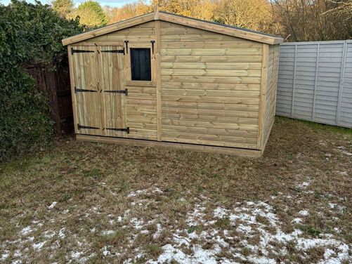 12x10 Apex Shed Workshop
