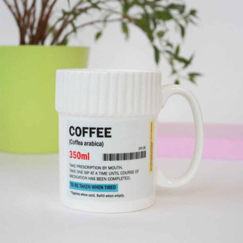Coffee Pill Pot Mug