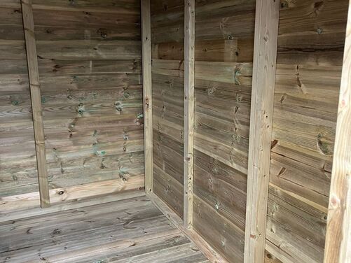 #A084 5x5 Apex Storage Shed