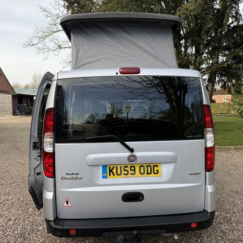 2009 Fiat Doblo 1248cc Diesel Micro Camper Van Urban Campers 2 Berth