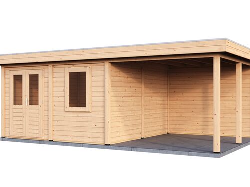 388cm x 388cm + 300cm Veranda