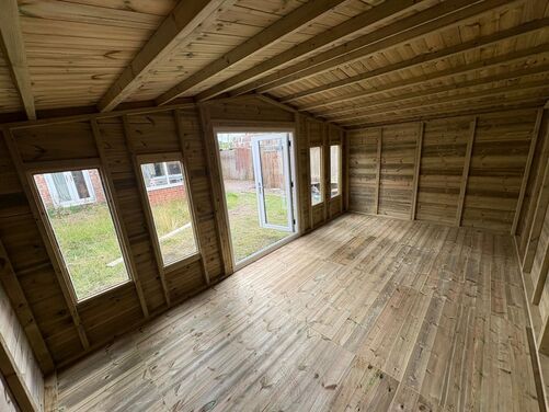 #PVC101 18x10 Apex Summer House