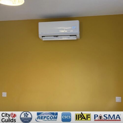 Midea multi split system install at a home in Preston 