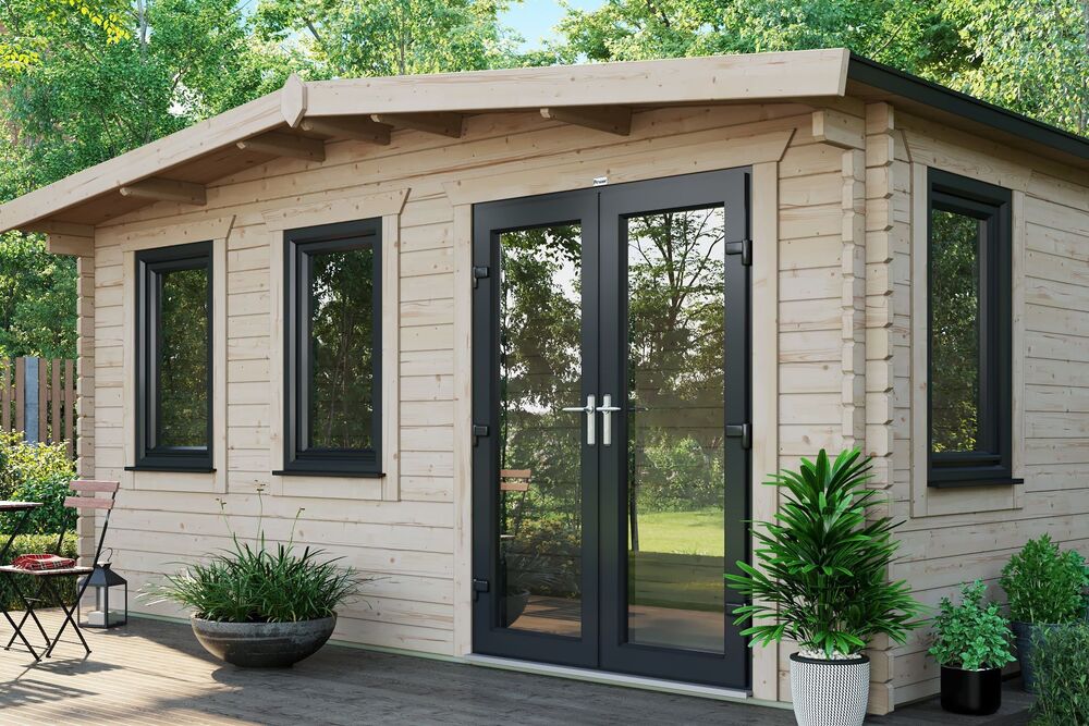 Chalet Log Cabin 14x16