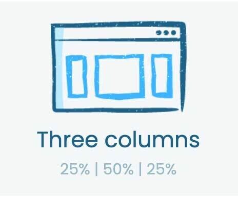 New 3-column layout options