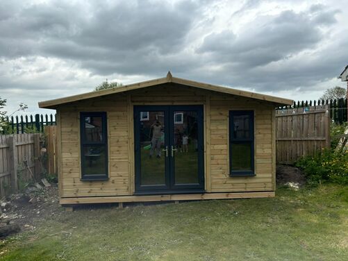 #PVC063 16x8 Apex Summer House