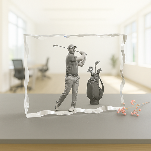 The Amazing 160x120x25mm 3D Staffa Scallop Edge Photo Frame