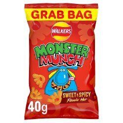 Walkers Monster Munch Sweet & Spicy Crisps