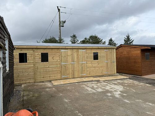 24x12 Apex Shed