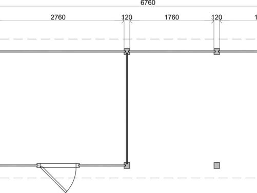 300cm x 250cm + 400cm Veranda