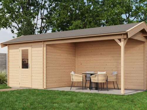 250cm x 250cm + 400cm Veranda