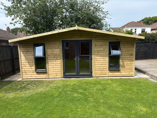 #PVC005 20x10 Apex Summer House