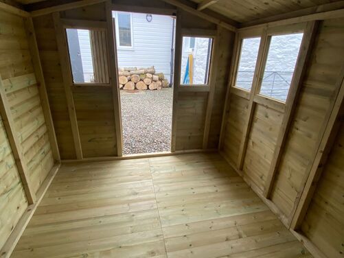 #A065 10x8 Apex Shed