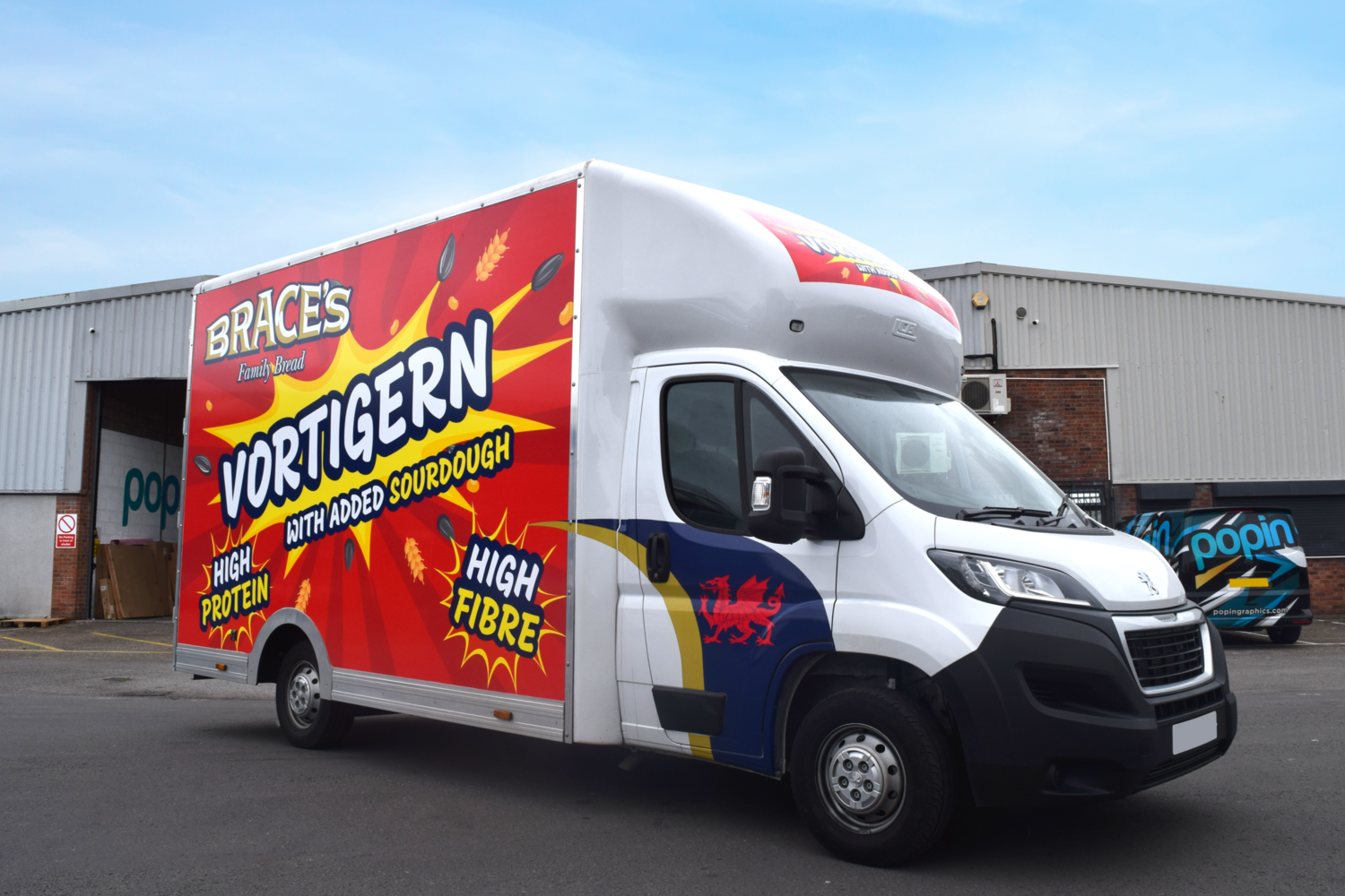 Braces Bakery - x4 Peugeot Boxer Luton