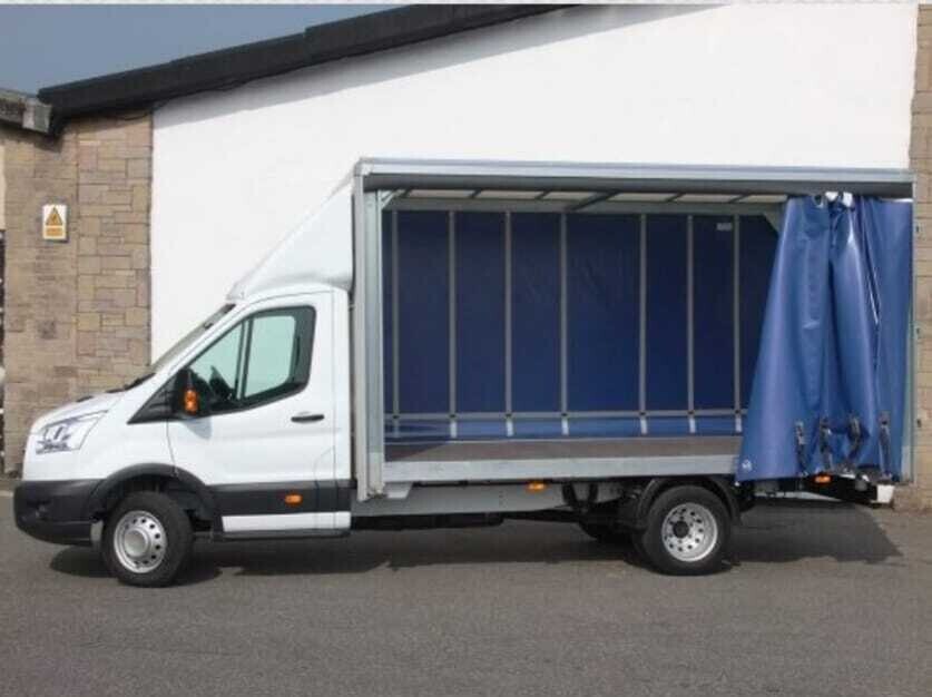 LUTON VAN CURTINS UK 🇬🇧  | Van Curtain Installation UK | Luton Box Van Curtain Conversion | Commercial Vehicle Curtain Systems