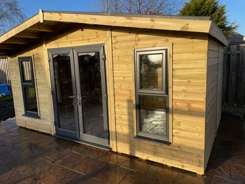 #PVC021 16x10 Apex Summer House