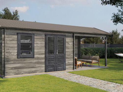 400cm x 300cm + 300cm Veranda