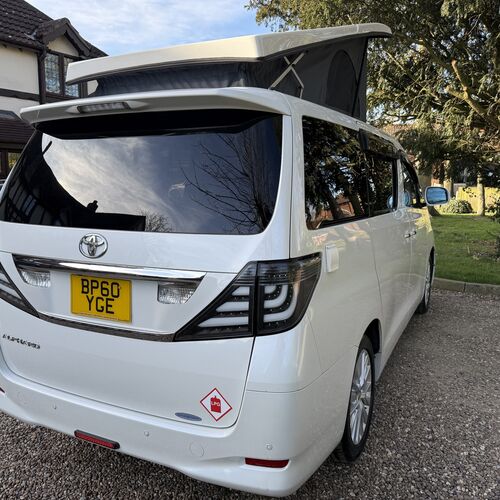 2010 Toyota Alphard 2.4 Petrol Auto Camper Van - Pro Conversion