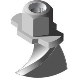 Secure fixing of temporary structures in a public place 