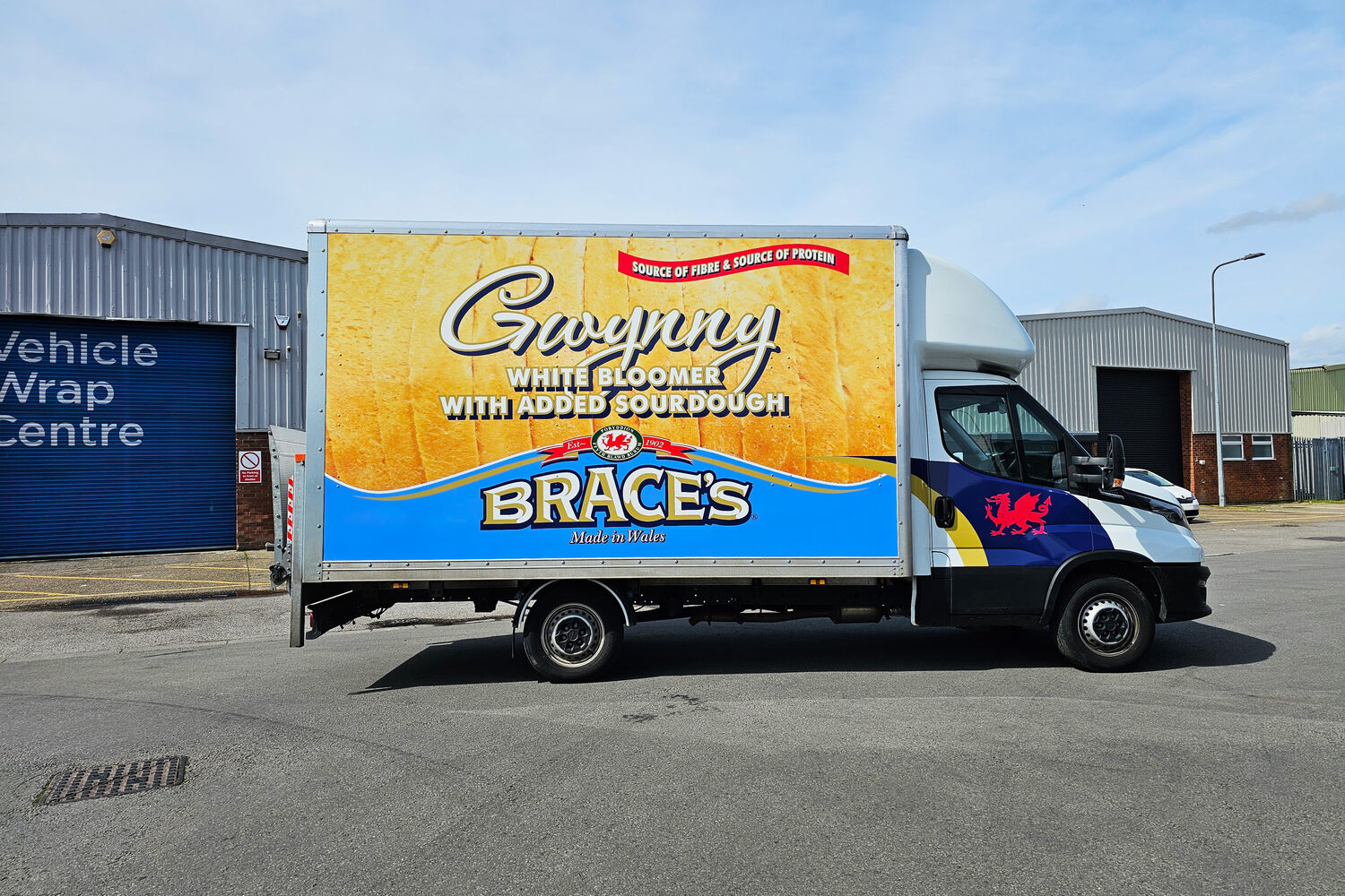 Brace's Bakery - 2x Iveco Daily Luton Box Van (Gwynny)