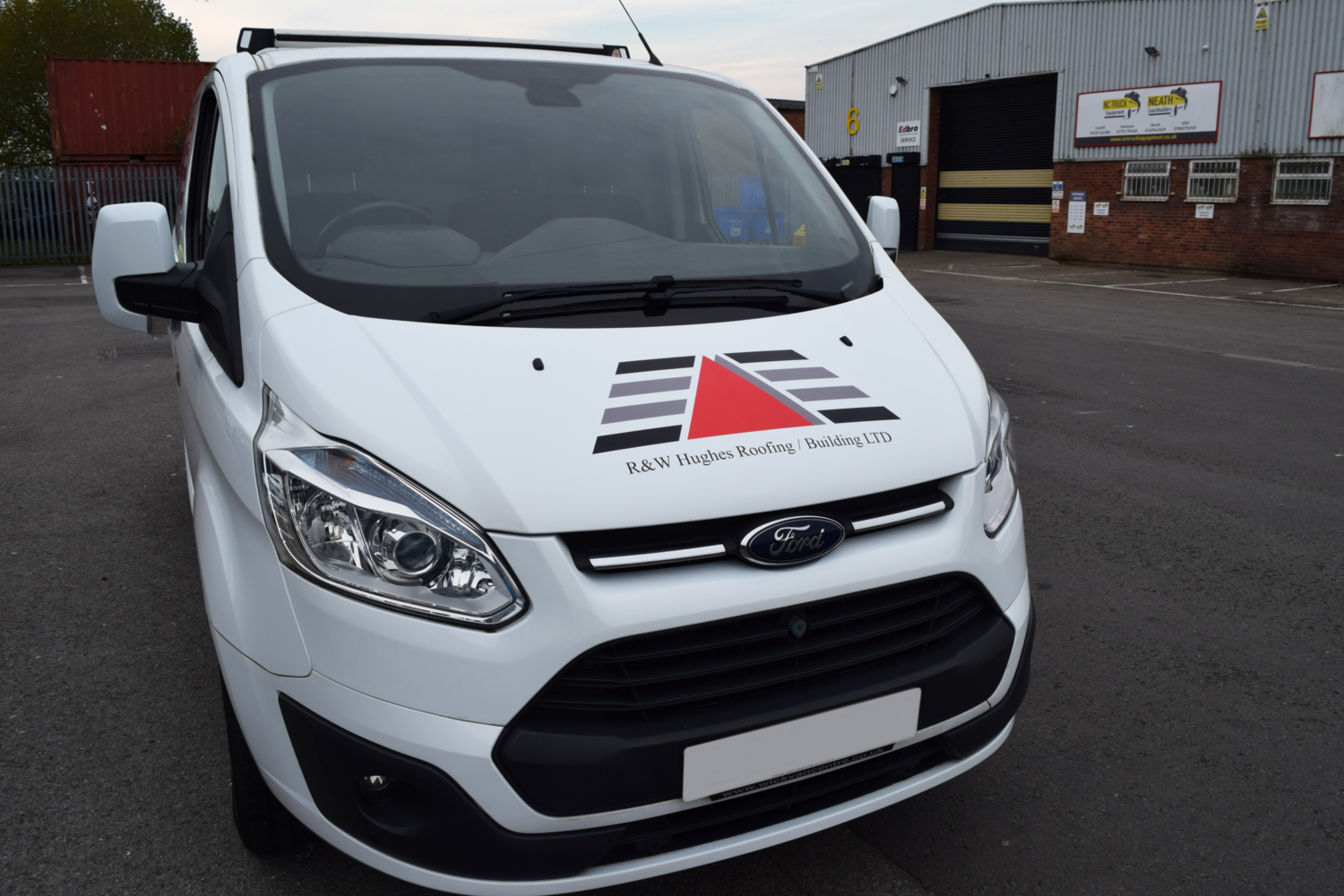 R&W Hughes Roofing - 3x Ford Transit Custom