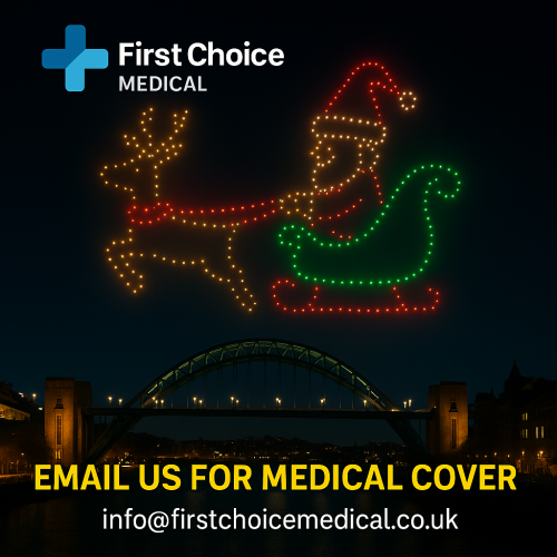 Christmas Drone Shows – Medical Cover by First Choice Medical