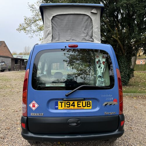 Drivelodge JOEY 1999 Renault Kangoo 1.9D Micro Camper Van 2 Berth