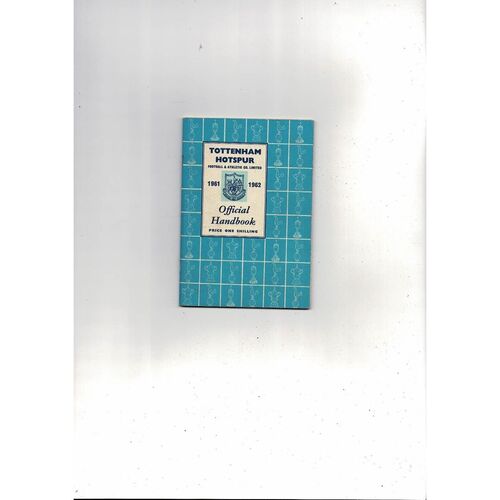 Tottenham Hotspur Football Handbook 1961/62