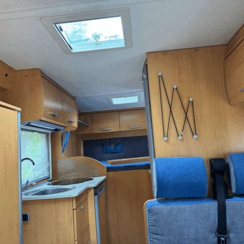 2006 Hymer Van 522 Fixed Bed Motorhome Silver Ford Transit LHD - 1 Owner 16yrs