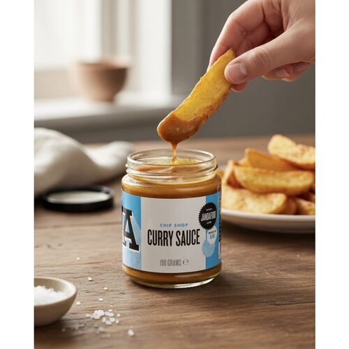 Chip Shop Curry Sauce Mild Curry Sauce by Jandafood 190g