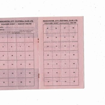 1958/59 Manchester City v Bolton Wanderers Football Programme
