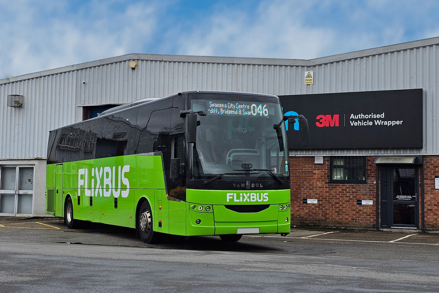 Flixbus - 4x Van Hool Coaches