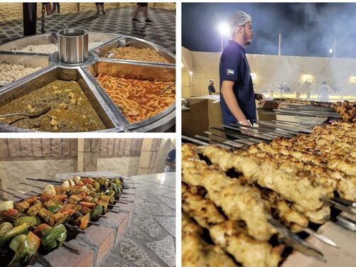 Evening Red Dune Desert Safari 🌅🏜️ With BBQ Dinner 🍽️🔥