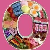 Sweet Filled Letter - O