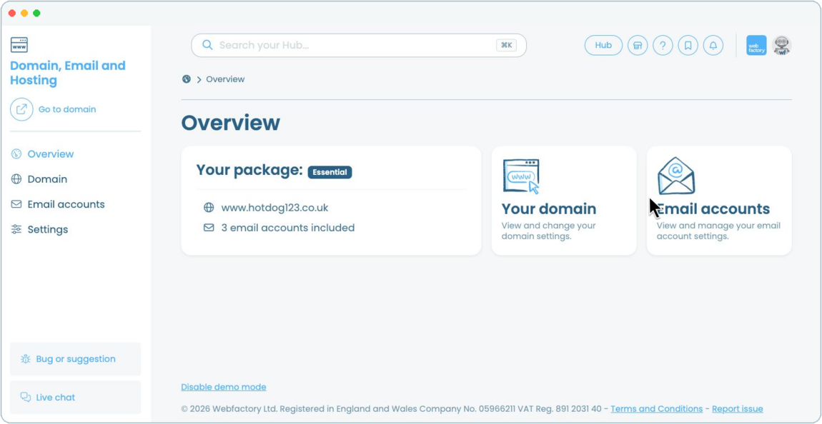 How to check your mailbox storage and free up space in Webmail | Webfactory Support | Webfactory