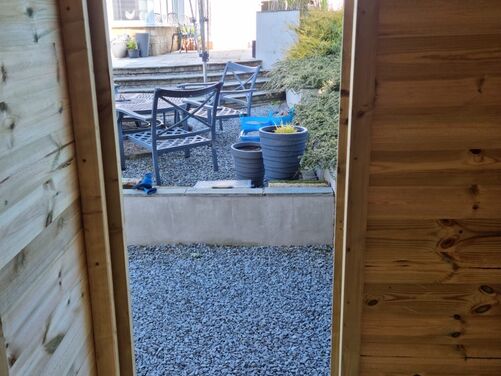 8x5 Pent Storage Shed