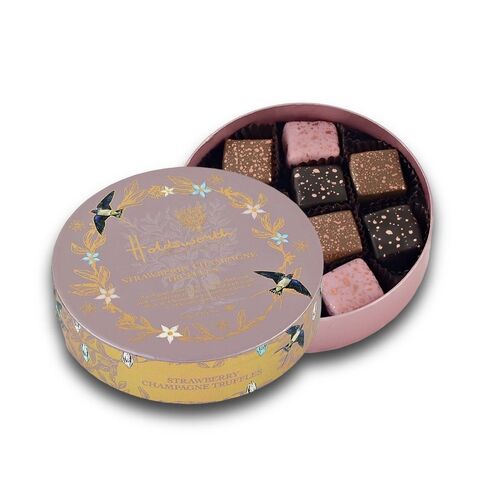 Holdsworth Strawberry Champagne Truffles 170g