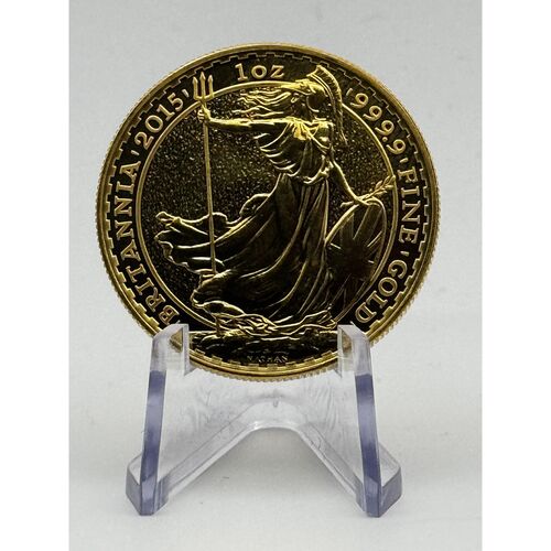 2015 QE11 £100 gold one ounce Britannia