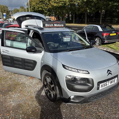 2017 (67) CITREON C4 CACTUS PURETECH FLAIR 1.2 PETROL 5 DOOR